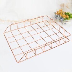 Rose Gold Finish File Holder